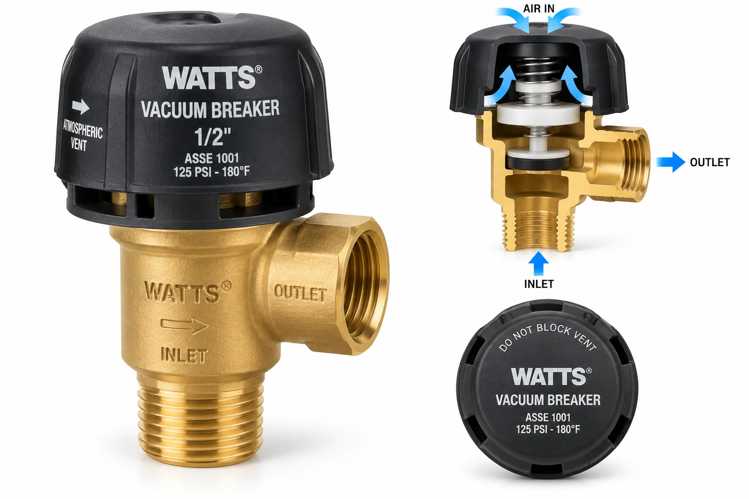Vacuum Breakers